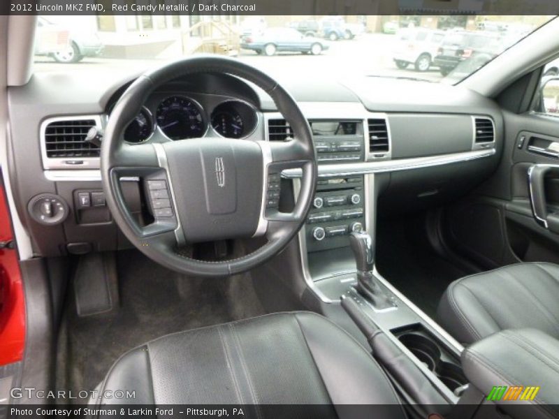 Red Candy Metallic / Dark Charcoal 2012 Lincoln MKZ FWD