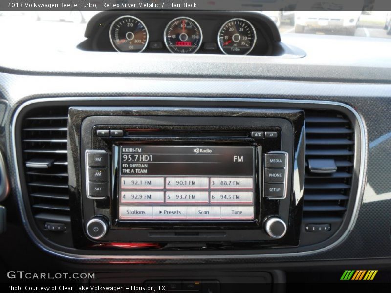 Reflex Silver Metallic / Titan Black 2013 Volkswagen Beetle Turbo