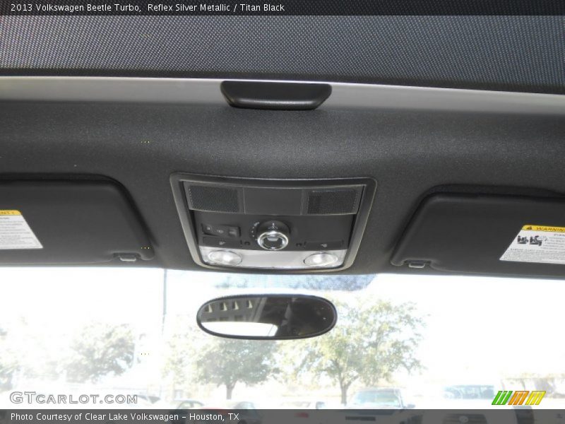 Reflex Silver Metallic / Titan Black 2013 Volkswagen Beetle Turbo