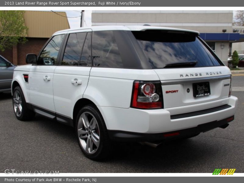 Fuji White / Ivory/Ebony 2013 Land Rover Range Rover Sport Supercharged