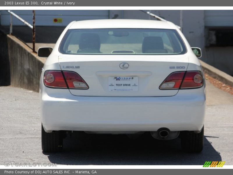 Crystal White / Ivory 2003 Lexus ES 300