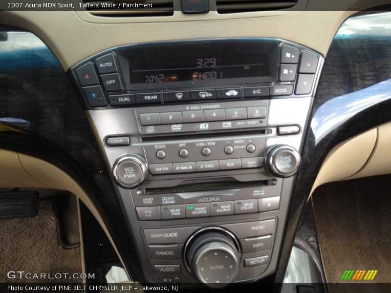 Taffeta White / Parchment 2007 Acura MDX Sport
