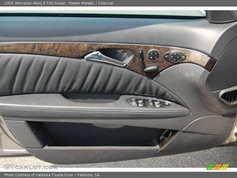 Pewter Metallic / Charcoal 2005 Mercedes-Benz E 500 Sedan