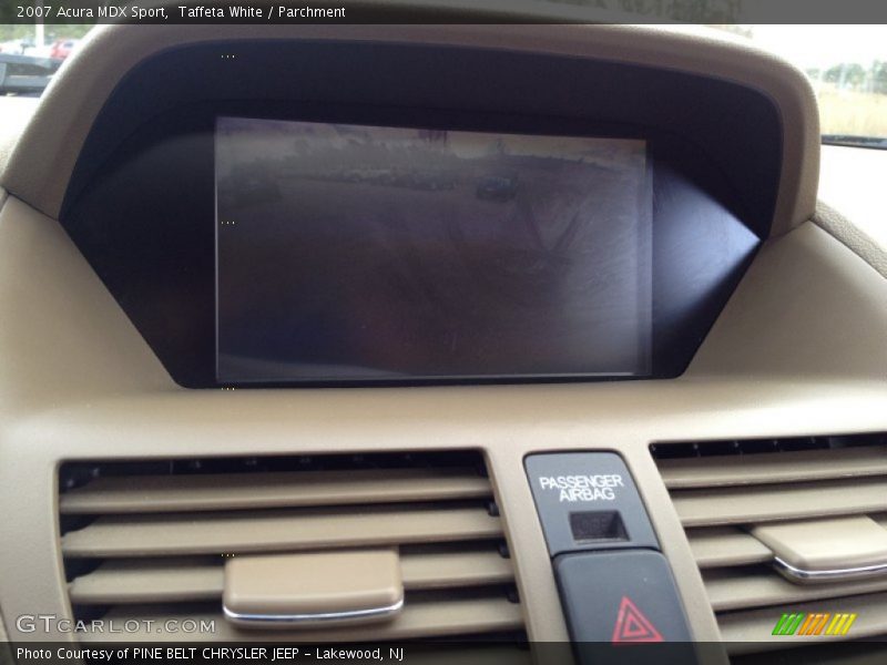 Taffeta White / Parchment 2007 Acura MDX Sport