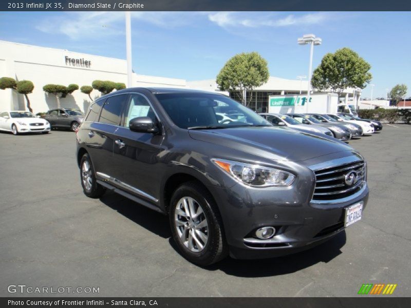 Diamond Slate / Graphite 2013 Infiniti JX 35