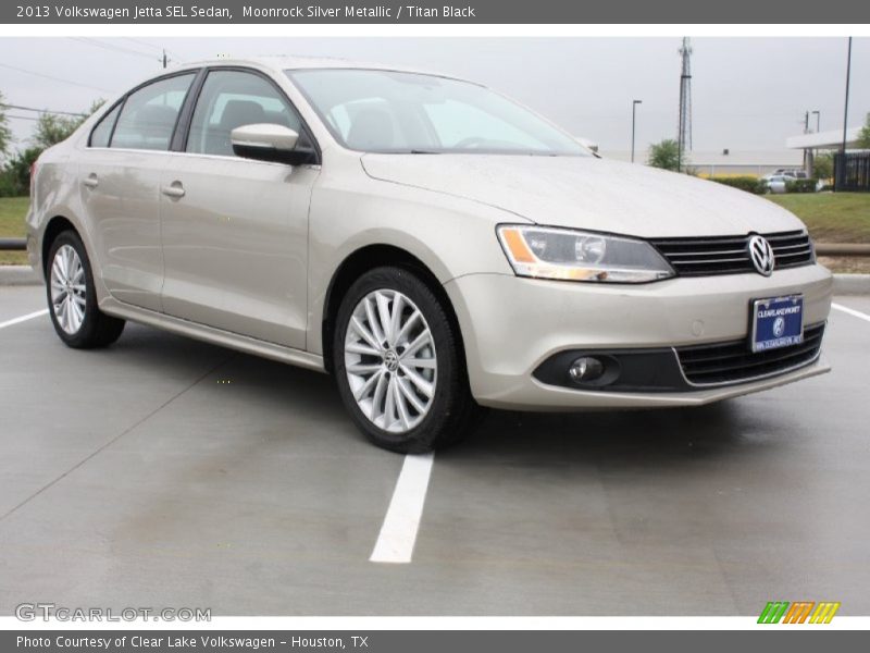 Moonrock Silver Metallic / Titan Black 2013 Volkswagen Jetta SEL Sedan
