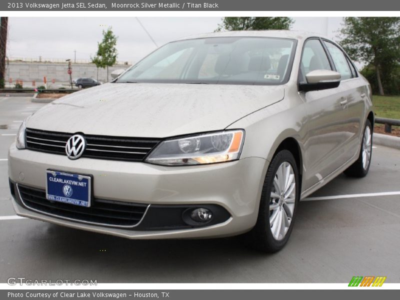 Moonrock Silver Metallic / Titan Black 2013 Volkswagen Jetta SEL Sedan