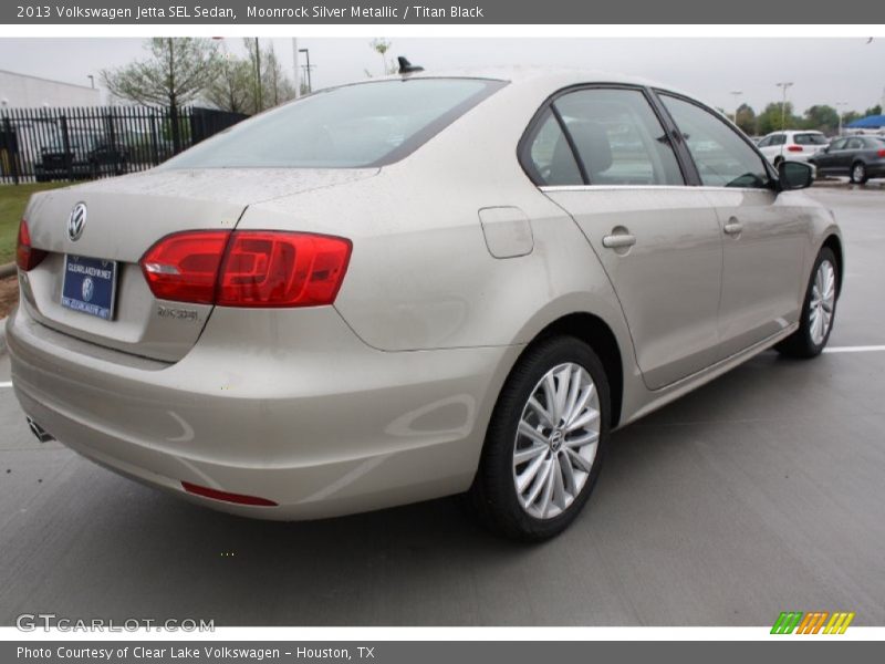 Moonrock Silver Metallic / Titan Black 2013 Volkswagen Jetta SEL Sedan