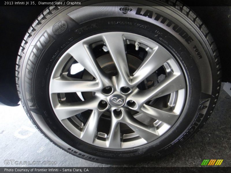 Diamond Slate / Graphite 2013 Infiniti JX 35