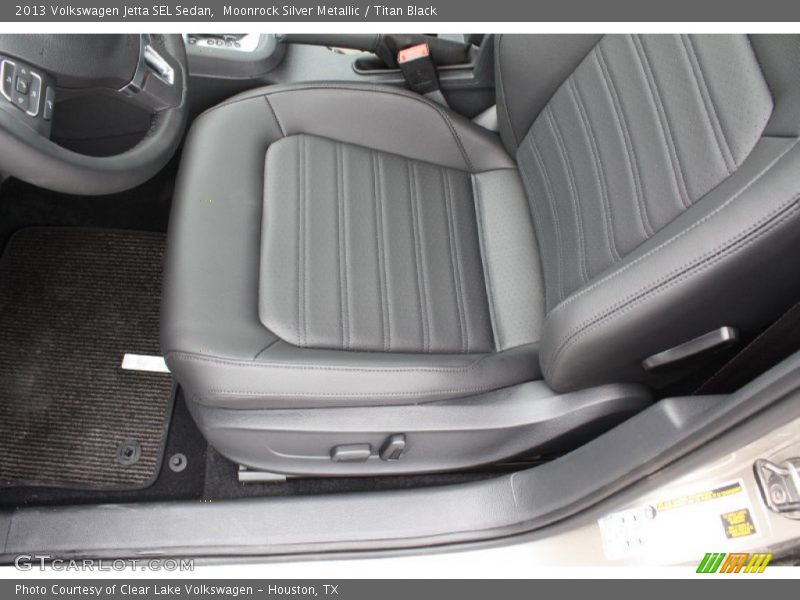 Moonrock Silver Metallic / Titan Black 2013 Volkswagen Jetta SEL Sedan