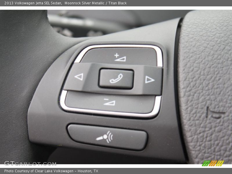 Moonrock Silver Metallic / Titan Black 2013 Volkswagen Jetta SEL Sedan