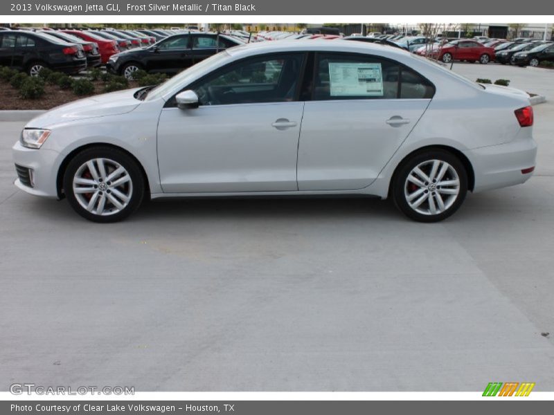 Frost Silver Metallic / Titan Black 2013 Volkswagen Jetta GLI