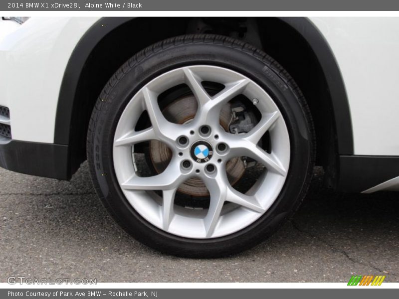 Alpine White / Black 2014 BMW X1 xDrive28i