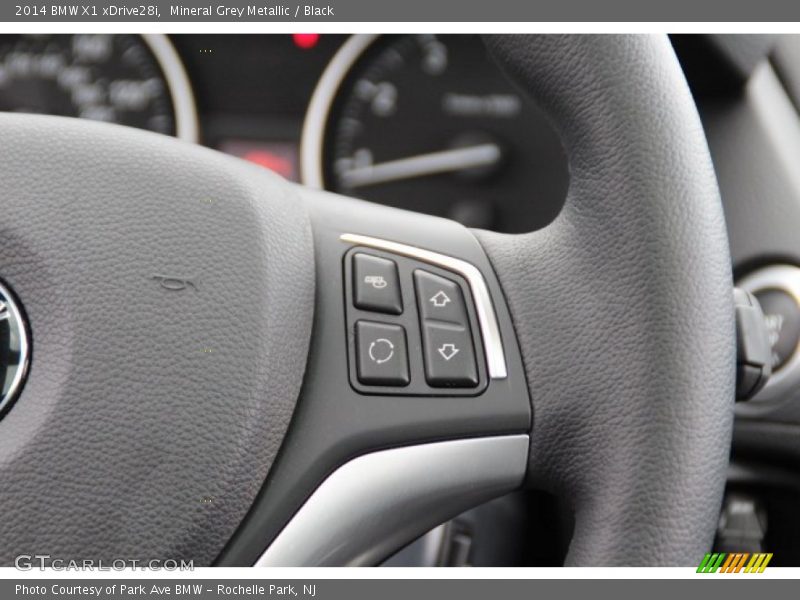 Mineral Grey Metallic / Black 2014 BMW X1 xDrive28i