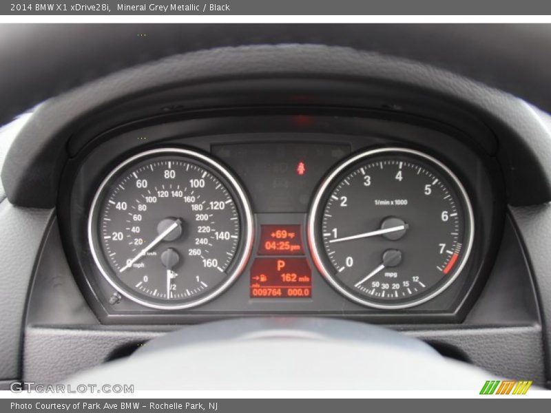 Mineral Grey Metallic / Black 2014 BMW X1 xDrive28i
