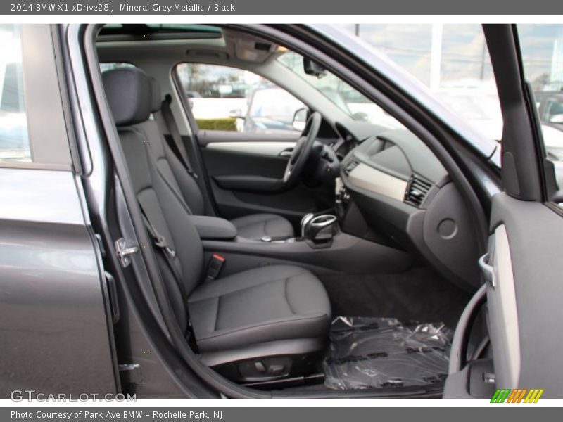 Mineral Grey Metallic / Black 2014 BMW X1 xDrive28i