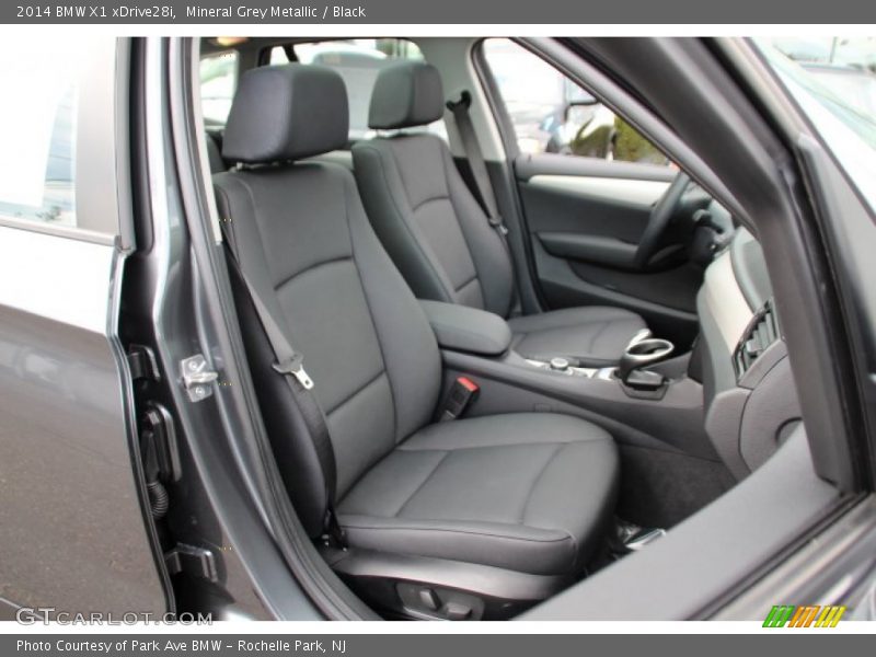 Mineral Grey Metallic / Black 2014 BMW X1 xDrive28i