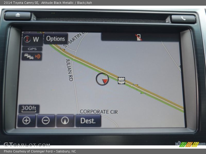 Attitude Black Metallic / Black/Ash 2014 Toyota Camry SE