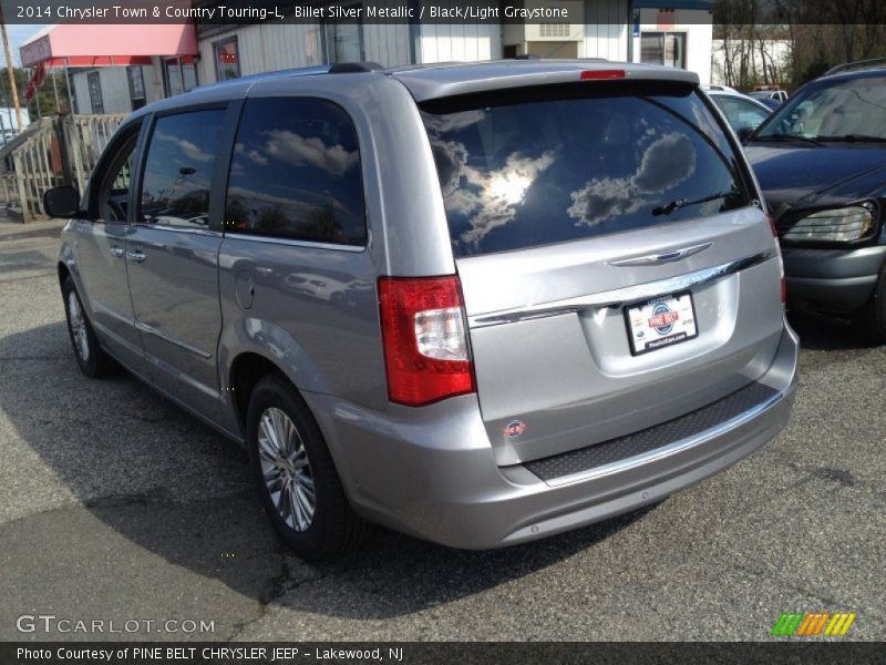 Billet Silver Metallic / Black/Light Graystone 2014 Chrysler Town & Country Touring-L