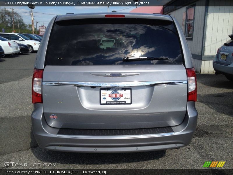 Billet Silver Metallic / Black/Light Graystone 2014 Chrysler Town & Country Touring-L