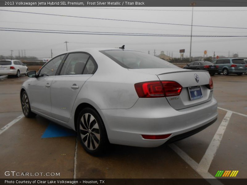 Frost Silver Metallic / Titan Black 2013 Volkswagen Jetta Hybrid SEL Premium