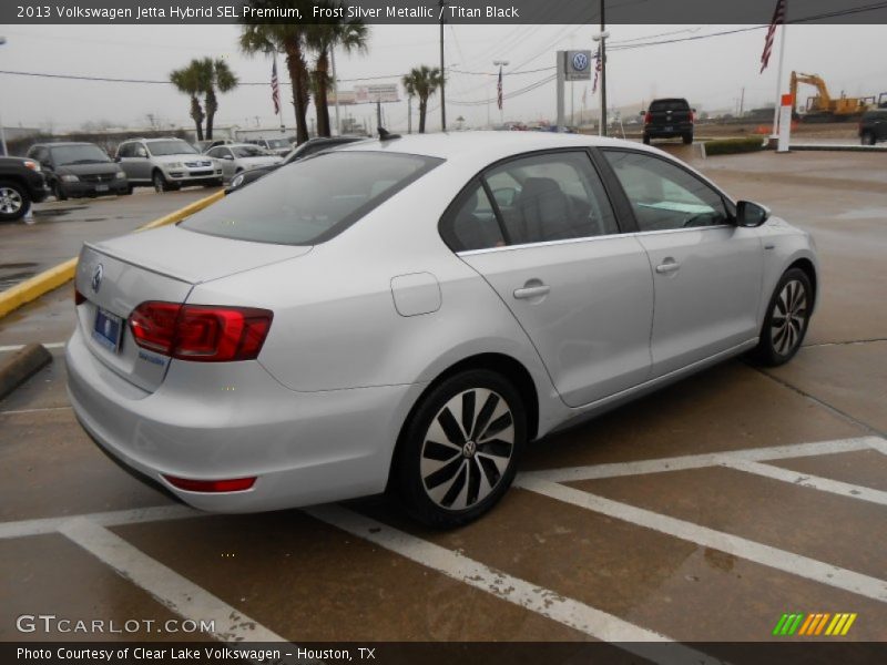 Frost Silver Metallic / Titan Black 2013 Volkswagen Jetta Hybrid SEL Premium