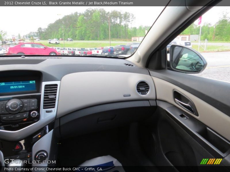 Black Granite Metallic / Jet Black/Medium Titanium 2012 Chevrolet Cruze LS