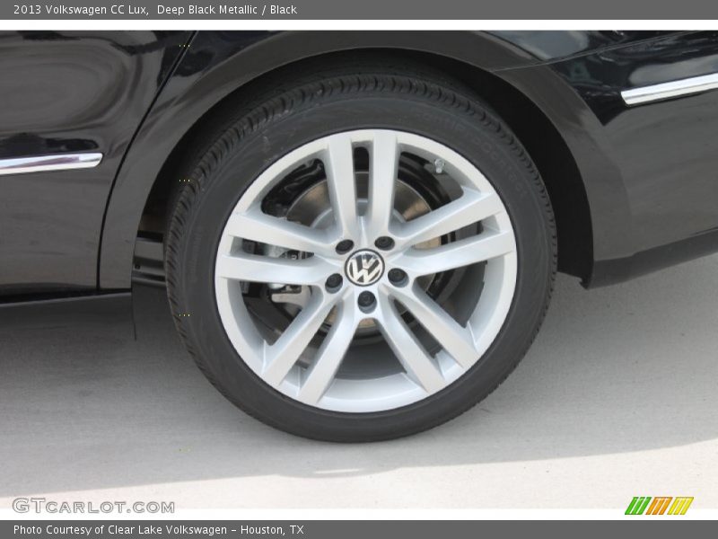 Deep Black Metallic / Black 2013 Volkswagen CC Lux