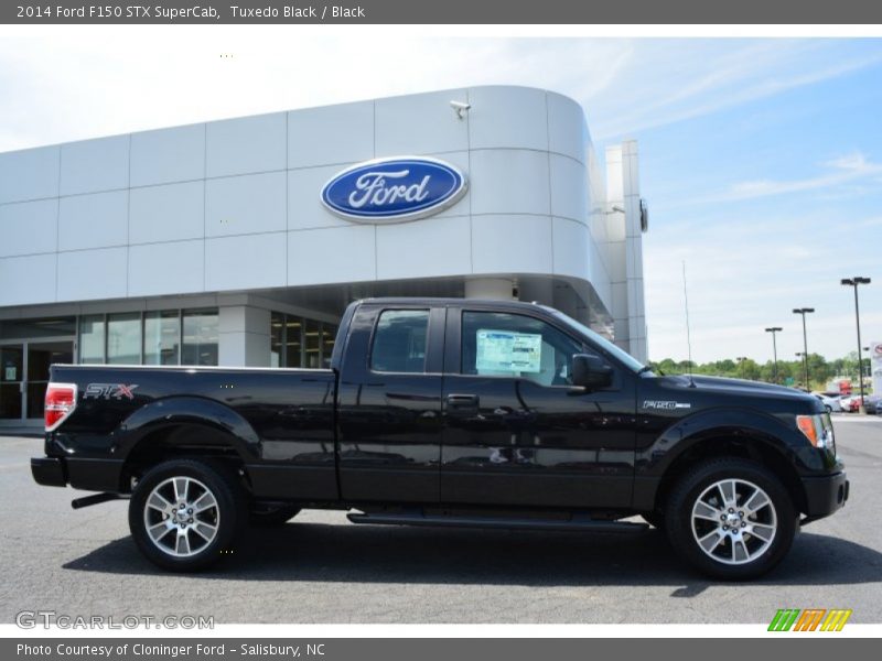Tuxedo Black / Black 2014 Ford F150 STX SuperCab