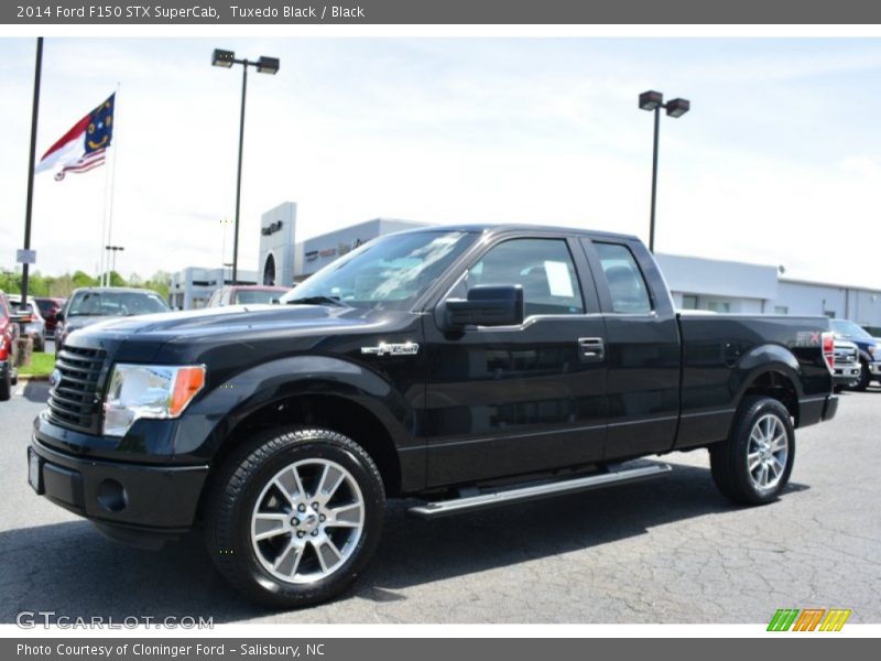 Tuxedo Black / Black 2014 Ford F150 STX SuperCab