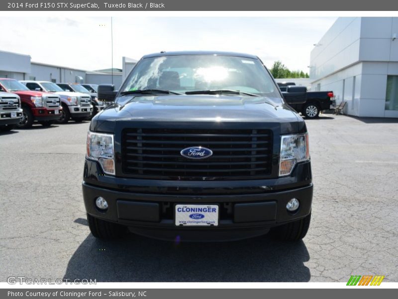 Tuxedo Black / Black 2014 Ford F150 STX SuperCab