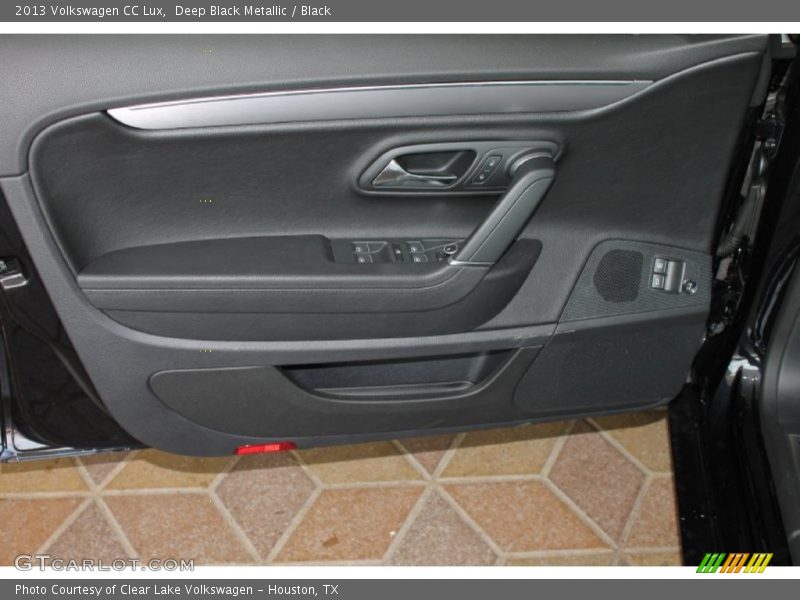 Deep Black Metallic / Black 2013 Volkswagen CC Lux