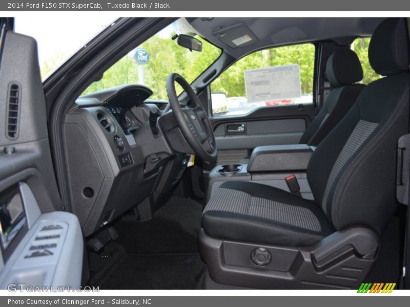 Tuxedo Black / Black 2014 Ford F150 STX SuperCab