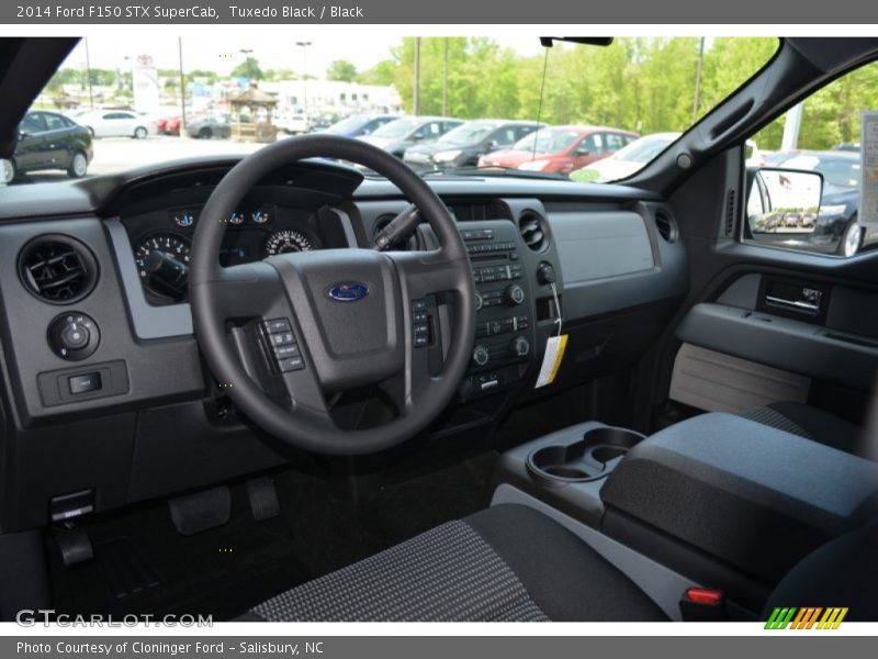 Tuxedo Black / Black 2014 Ford F150 STX SuperCab