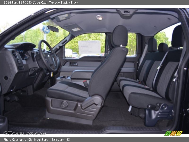 Tuxedo Black / Black 2014 Ford F150 STX SuperCab