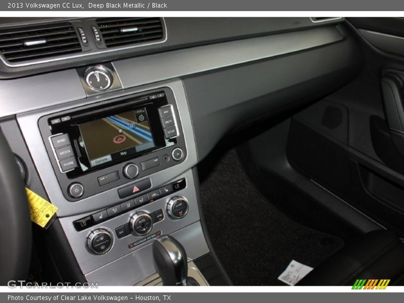 Deep Black Metallic / Black 2013 Volkswagen CC Lux