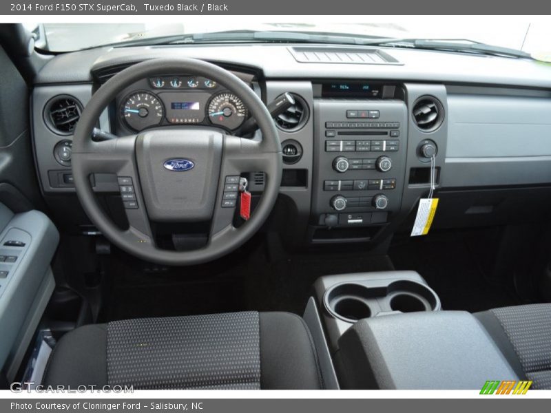 Tuxedo Black / Black 2014 Ford F150 STX SuperCab