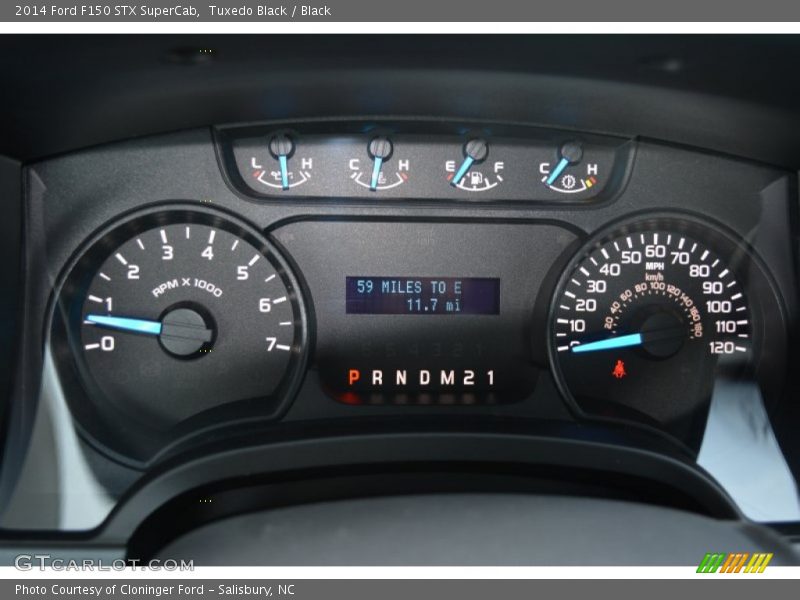 Tuxedo Black / Black 2014 Ford F150 STX SuperCab
