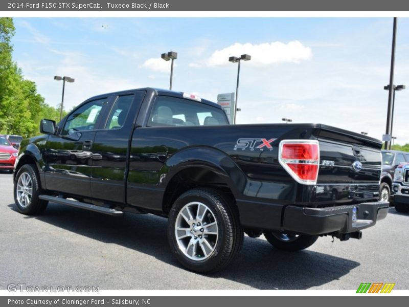 Tuxedo Black / Black 2014 Ford F150 STX SuperCab