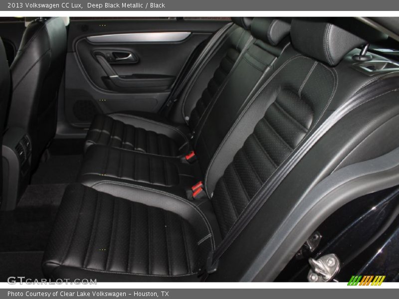 Deep Black Metallic / Black 2013 Volkswagen CC Lux