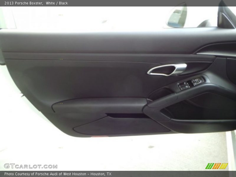 White / Black 2013 Porsche Boxster