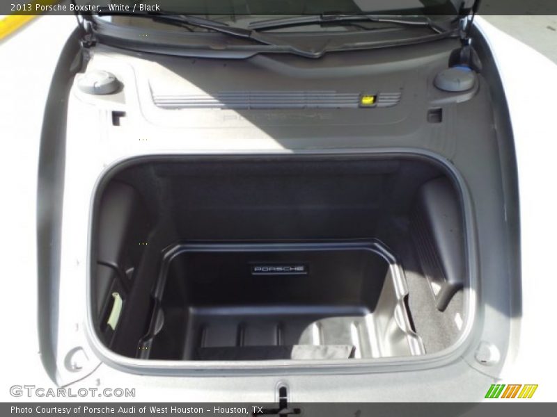 White / Black 2013 Porsche Boxster