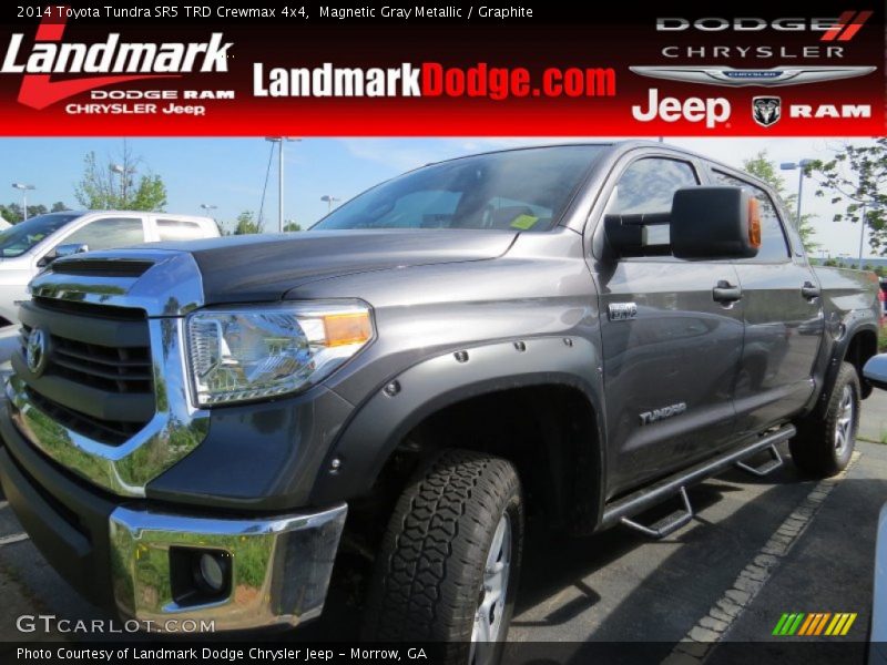 Magnetic Gray Metallic / Graphite 2014 Toyota Tundra SR5 TRD Crewmax 4x4