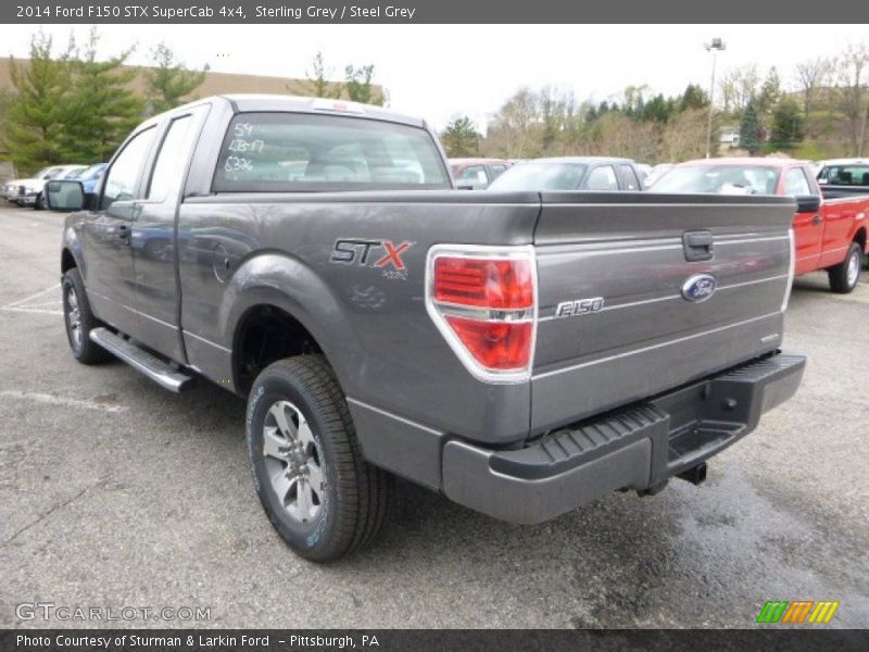 Sterling Grey / Steel Grey 2014 Ford F150 STX SuperCab 4x4