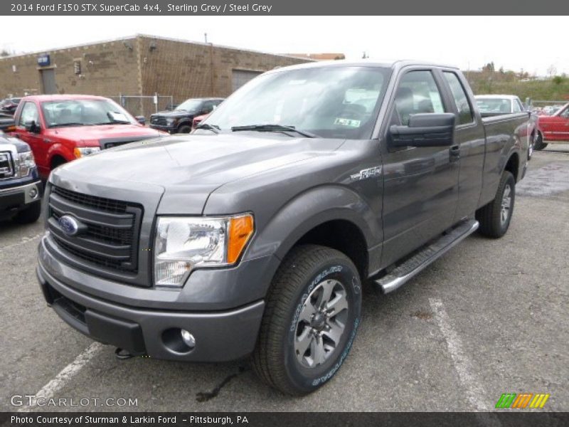 Sterling Grey / Steel Grey 2014 Ford F150 STX SuperCab 4x4