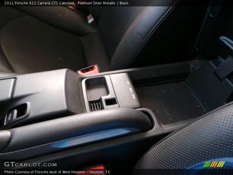 Platinum Silver Metallic / Black 2011 Porsche 911 Carrera GTS Cabriolet