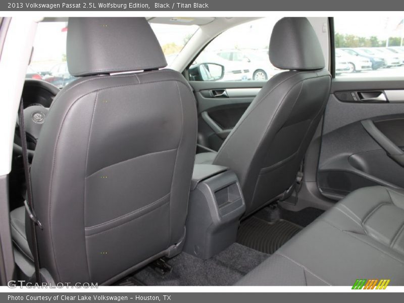 Black / Titan Black 2013 Volkswagen Passat 2.5L Wolfsburg Edition