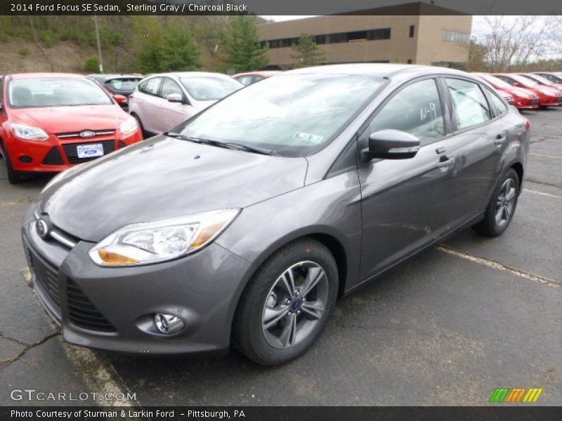 Sterling Gray / Charcoal Black 2014 Ford Focus SE Sedan