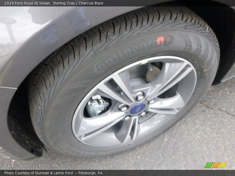 Sterling Gray / Charcoal Black 2014 Ford Focus SE Sedan