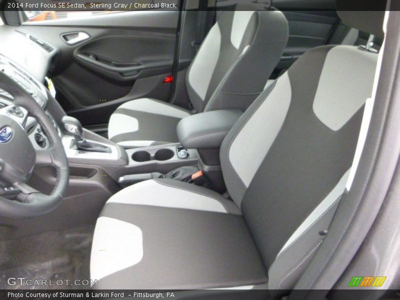 Sterling Gray / Charcoal Black 2014 Ford Focus SE Sedan